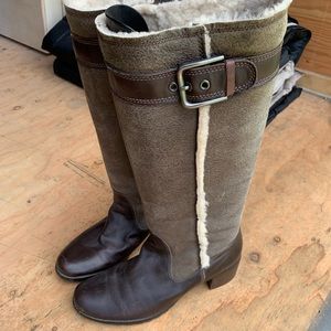 Ecco Wool Lined Boots